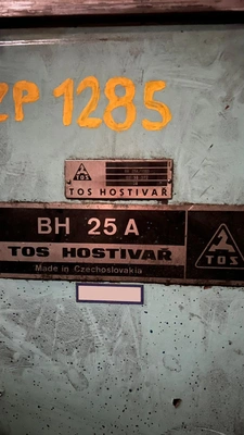TOS Hostivař Cylindrical Grinder, in good used condition