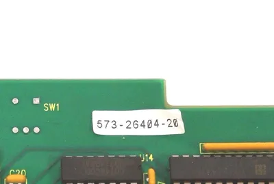 USED GIDDINGS & LEWIS 573-26404-20 EXECUTIVE CONTROL BOARD 486 , 502-03654-01