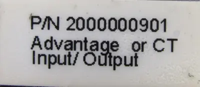 USED WESCHLER 2000000901 INPUT/OUTPUT MODULE