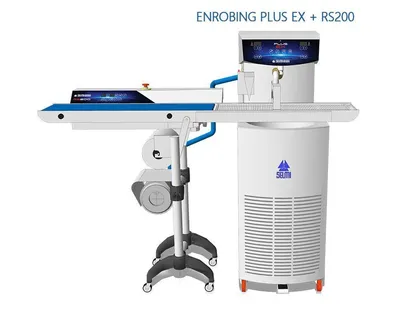 New | in-Stock Selmi Plus Ex Professional Chocolate Tempering Machine. Chocolate Confectionary Tempering Minnesota US | Harvest Equipment and Fabrication Inc #1465083