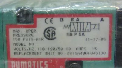 Numatics 081SA400K046T30 Solenoid Valve no box New