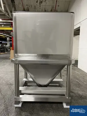 USED TOTE Systems 2,000 Liter Tote Tank, S/S