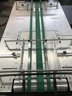 USED PITNEY BOWES FLEXIBLE INSERT TRANSPORT BASE & FORCE FLEX 14 FRICTION FEEDER