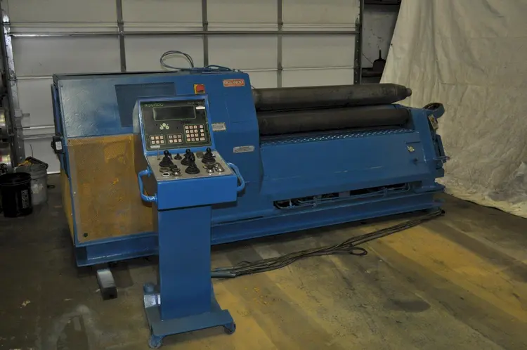 Used ROUNDO PASS 205 Plate Bending Rolls including Pinch | D & D Industries #438232