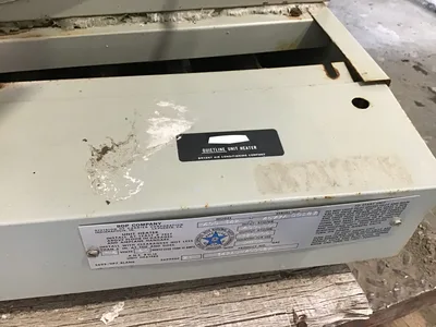BDP 400-342 Company Unit Heater 115V 60Hz 400K BTU Input 320K BTU Output