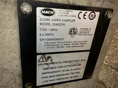 USED HACH 3540SDR