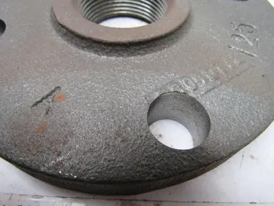 Anvil 1-1/4" x 6" Reducing Companion Flange Class 125 3/4" Thick