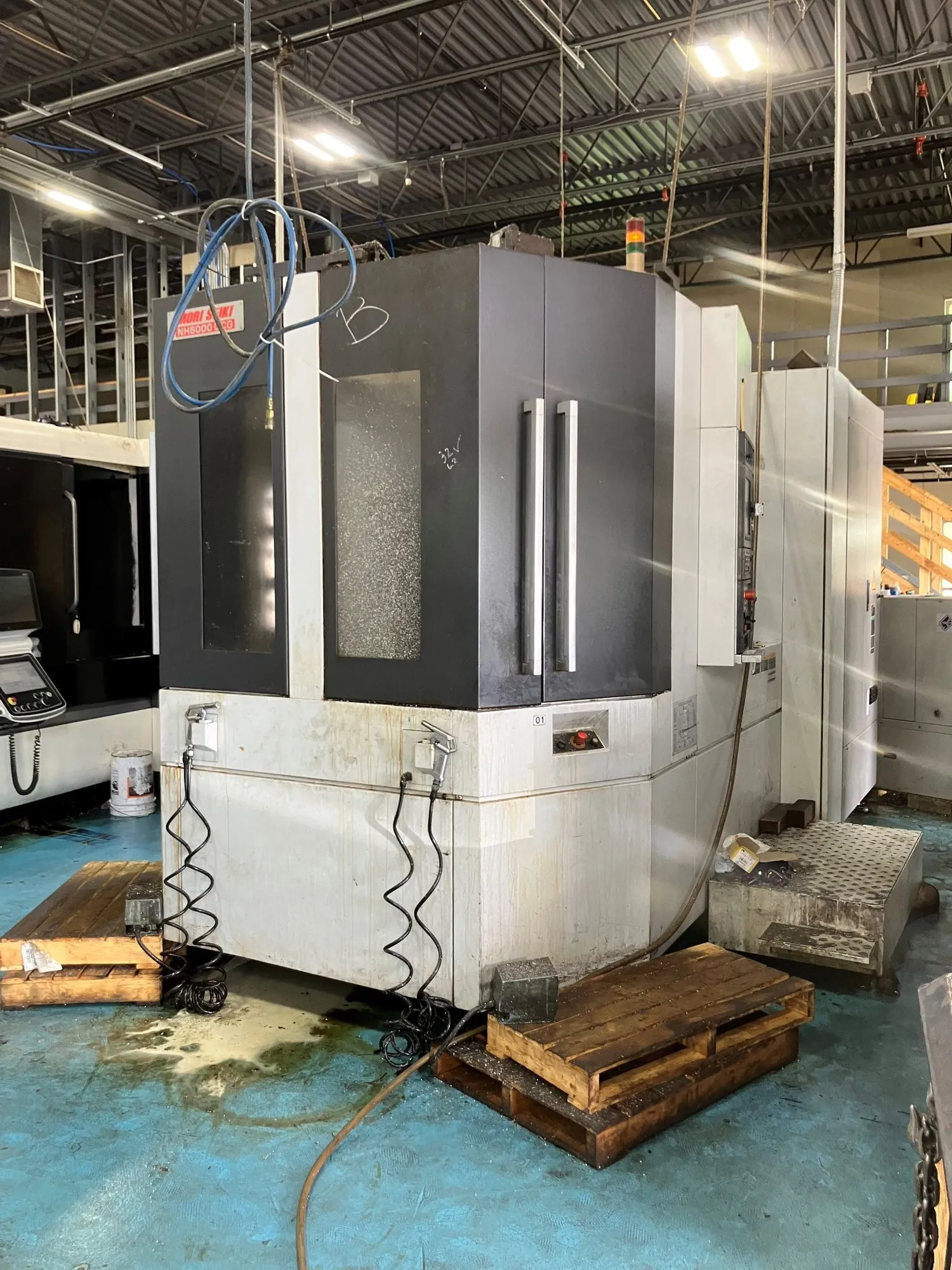 USED 2007 MORI SEIKI NH-5000 DCG 3-Pallet