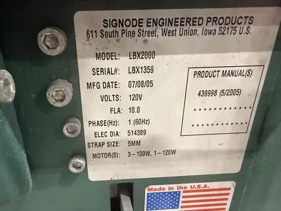 Strapping Machines for Sale – Signode & Dynaric (Multiple Models)
