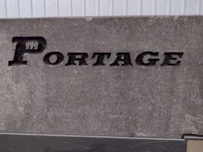 73.5" X 46.5" X 18.5" PORTAGE MITCHELL GRANITE LAYOUT SURFACE PLATE: STOCK #19744