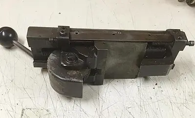 2339-440 Hardinge Lever Operated Double Tool Cross Slide for Models DV-59, DSM-59 & HSL-59 Lathes