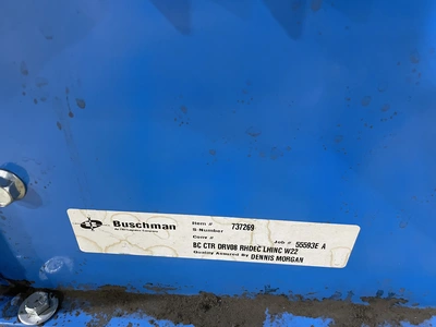 Buschman 302 Roller Conveyer set, Width: 22", Length: 27', w/ mo