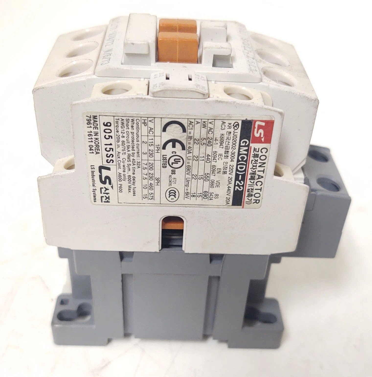 🔥NEW LS Electric GMC(D)-22 Contactor | Coil 120V