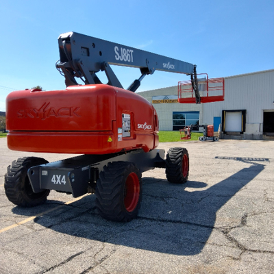 Used 2019 Skyjack SJ86T Telescopic Boom Lifts Wisconsin US | Stack Equipment #1362092