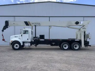 Peterbilt 335 Truck with National Crane 900A Crane