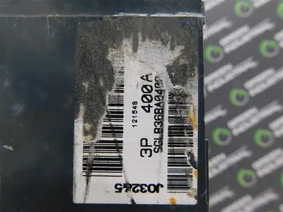 Used 400 Amp GE SPECTRA Electronic Breaker SGLL36BB0400 MVT+ With SHUNT TRIP