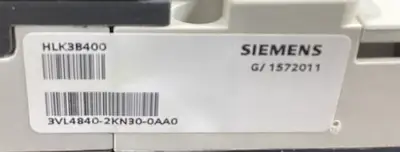 SIEMENS 3VL4840-2KN30-0AA0 Molded Case Circuit Breaker 3 Pole 4D