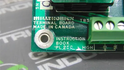 Milltronics IOD664-3 Terminal Board Used