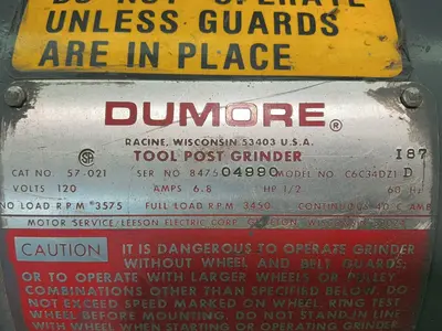 Used DUMORE C6C34DZ1 Motors (misc) Ohio US | HGR 24 #1486619