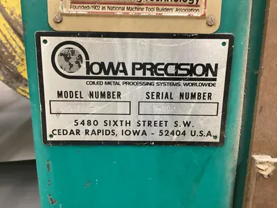 USED IOWA FTS-DCT6016SL