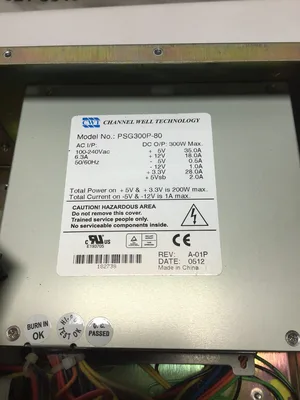 ICS 9301-10P Patterned Wafer Defect Tool Auto Range Input 115/230V 50/60Hz 8.0/4.0A