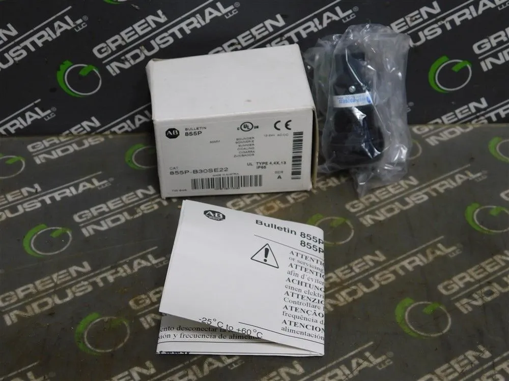 Allen Bradley 855P-B30SE22 Sounder Ser. A 12-24VAC/DC 46mA UL Type 4,4X,13 New