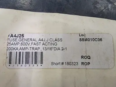 NEW FERRAZ SHAWMUT A4J25