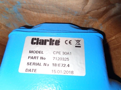 480 LPM Clarke M/S Centrifugal Pump  2.2kw Type CPE 30A1