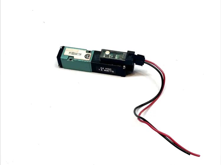 Used NUMATICS MICRO AIR SOLENOID VALVE 24VDC 1.8W MANIFOLD MOUNT Solenoid Valves | Maverick Industrial Sales #1099723