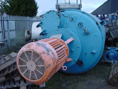 5,000L Vertical Enclosed Silverson Mixer 55 kW