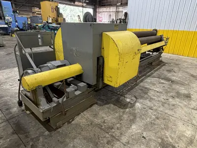 10' X 1/4" BERTSCH PLATE BENDING ROLL: YOBRO #23745