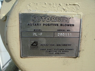 Used _UNKNOWN_ 7L-F Blowers Minnesota US | A&I Equipment #1317966
