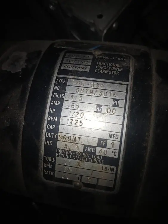 Used BODINE NSH-33R Gearmotors Tennessee US | BAKE Marketing #897563