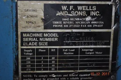 USED 1991 WELLS W-10-2