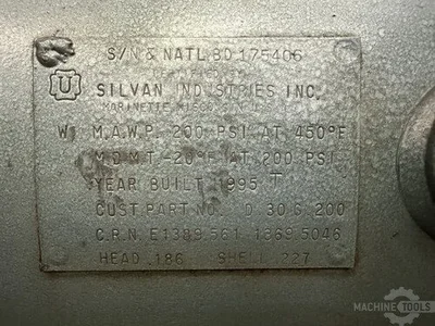 USED 1995 PLASTI-VAC INC. 404-DP-A