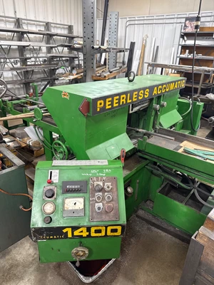 Used 1974 PEERLESS ACCUMATIC 1400 Horizontal Band Saws Illinois US | Aucto #1355363