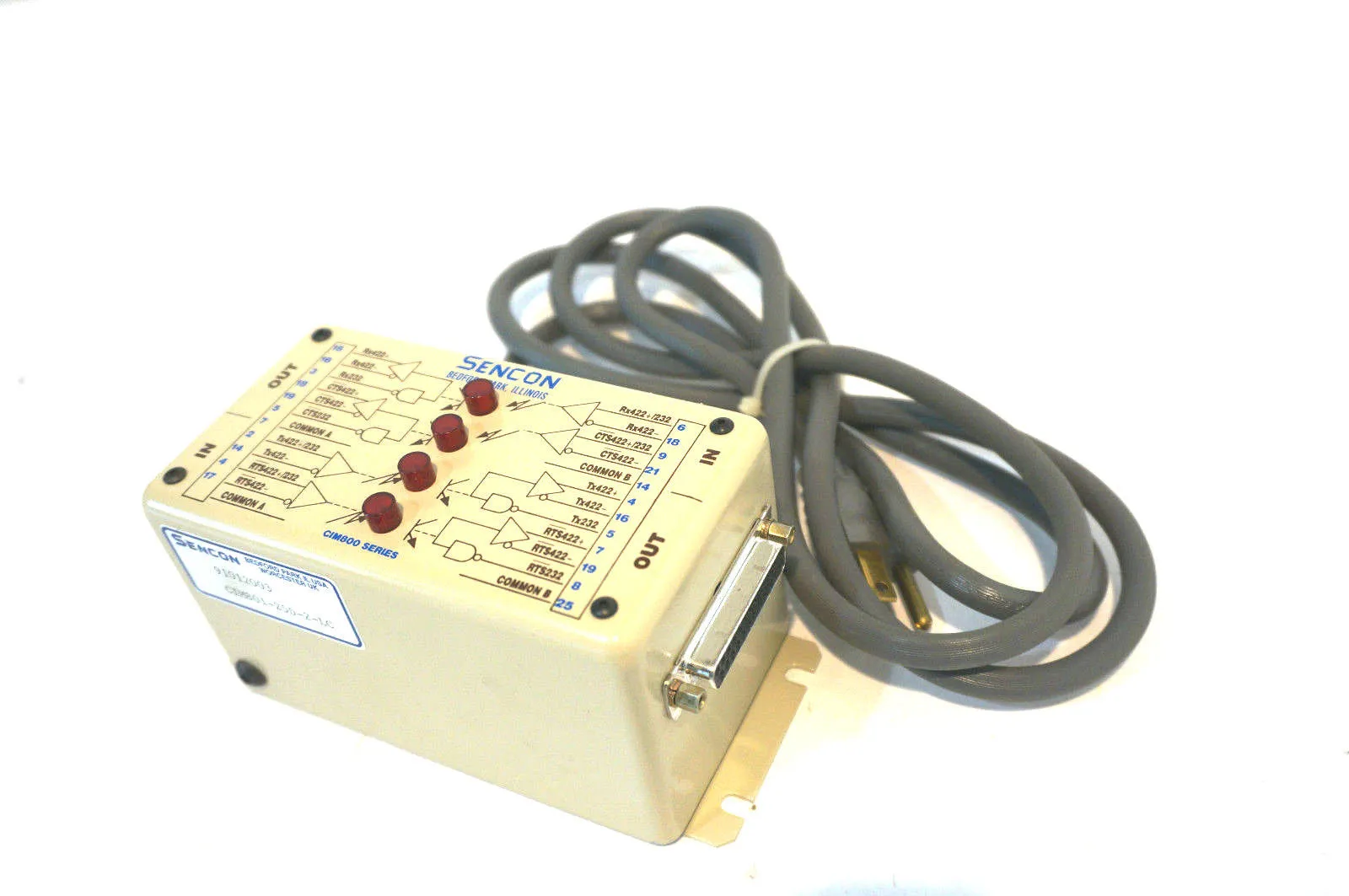 NEW SENCON CIM801-25D-2-LC ISOLATION MODULE CIM80125D2LC