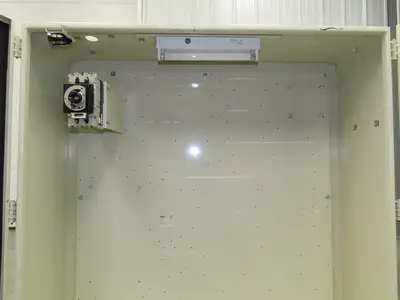 Electrical Enclosure 1200x1200x340mm Dual Door 125 Amp Disconnect 47x47x13"