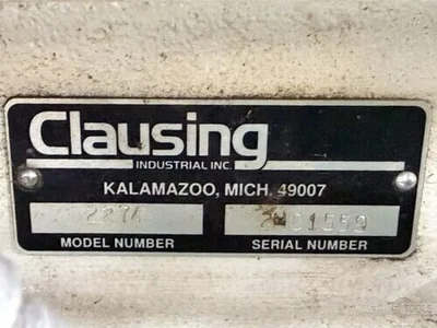Used CLAUSING 2274 Heavy Duty & Sensitive Single Spindle Drills Georgia US | The Equipment Hub #1287172