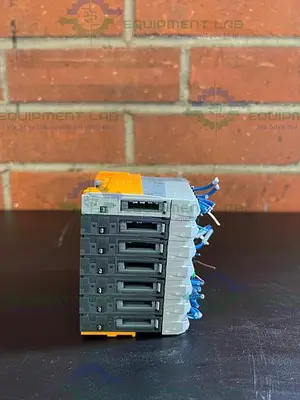 USED B&R X20 AT 2222 PLC MODULE W/ X20 BR 9300, X20 AI 4622, X20 PD 0011, X20 PD 0012
