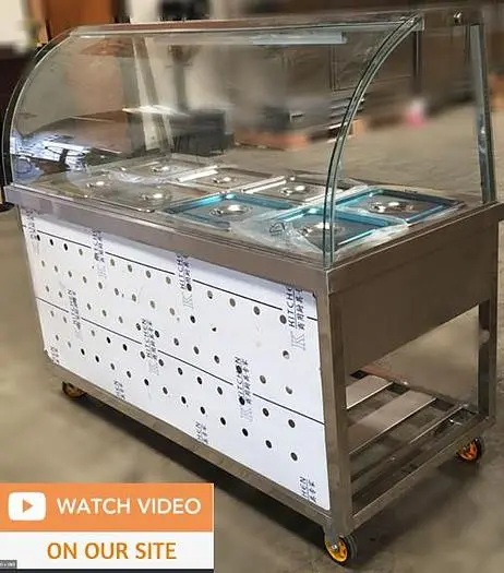 Hot food display - 3 sizes available