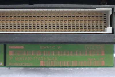 SIEMENS 6ES7400-1TA01-0AA0  SIMATIC S7 Rack UR1, 18 SLOT STOCK 4768