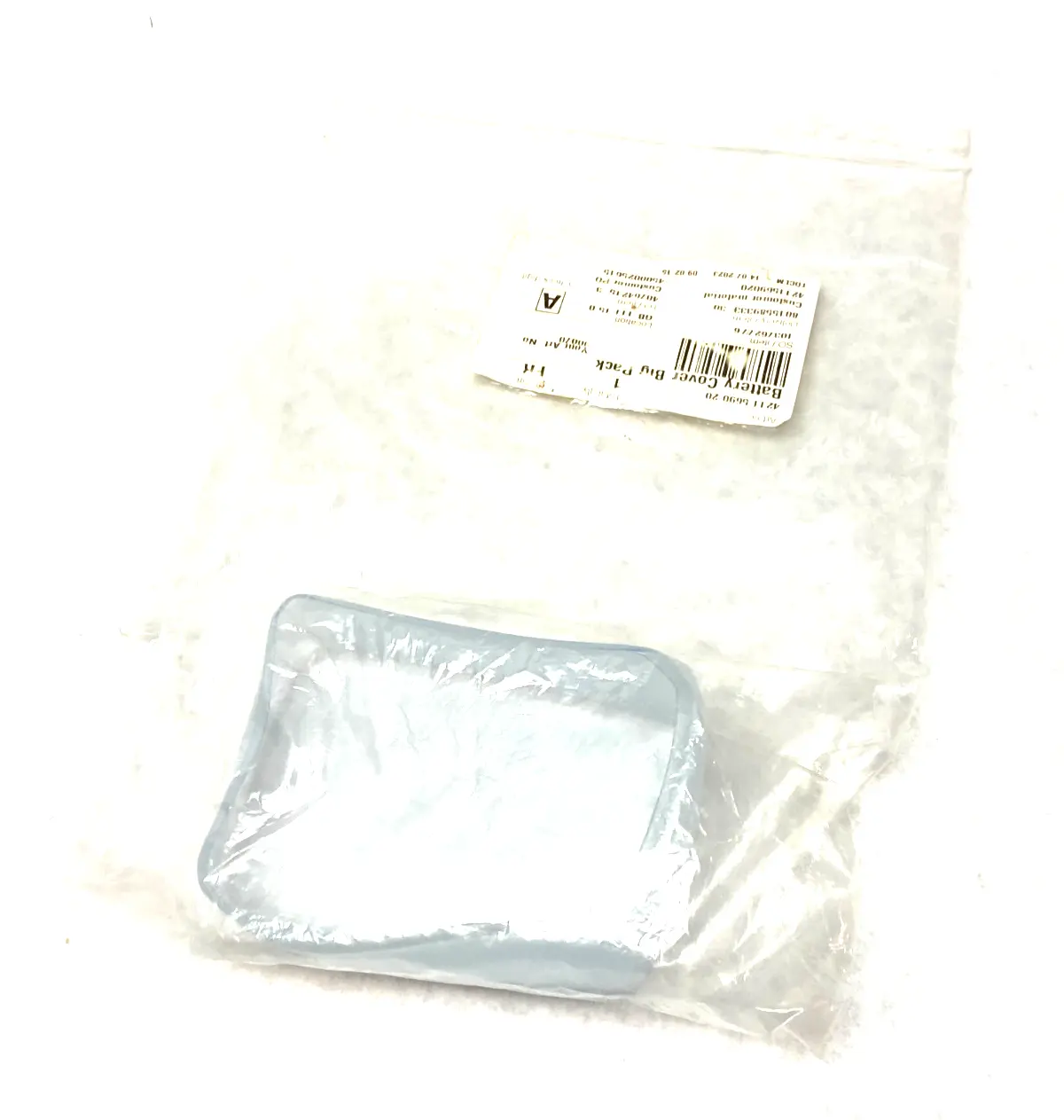 NEW ATLAS COPCO PROTECTIVE BATTERY COVER BIG PACK, CLEAR