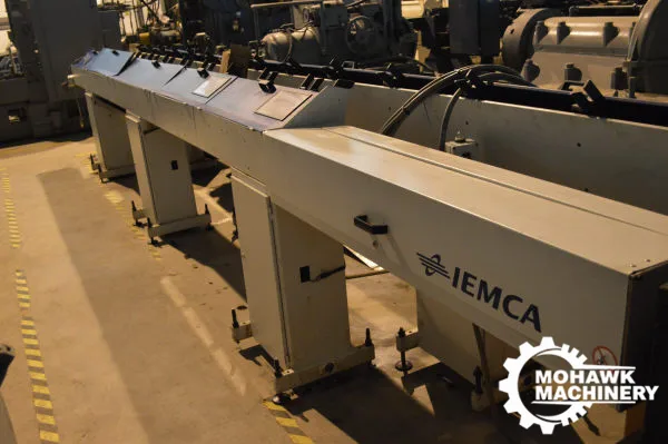 1” X 243” (20’3”) IEMCA “AS325CT” AUTOMATIC MAGAZINE BAR LOADER w/UPPER BAR MAGAZINE - NOISE REDUCING SHIELDS