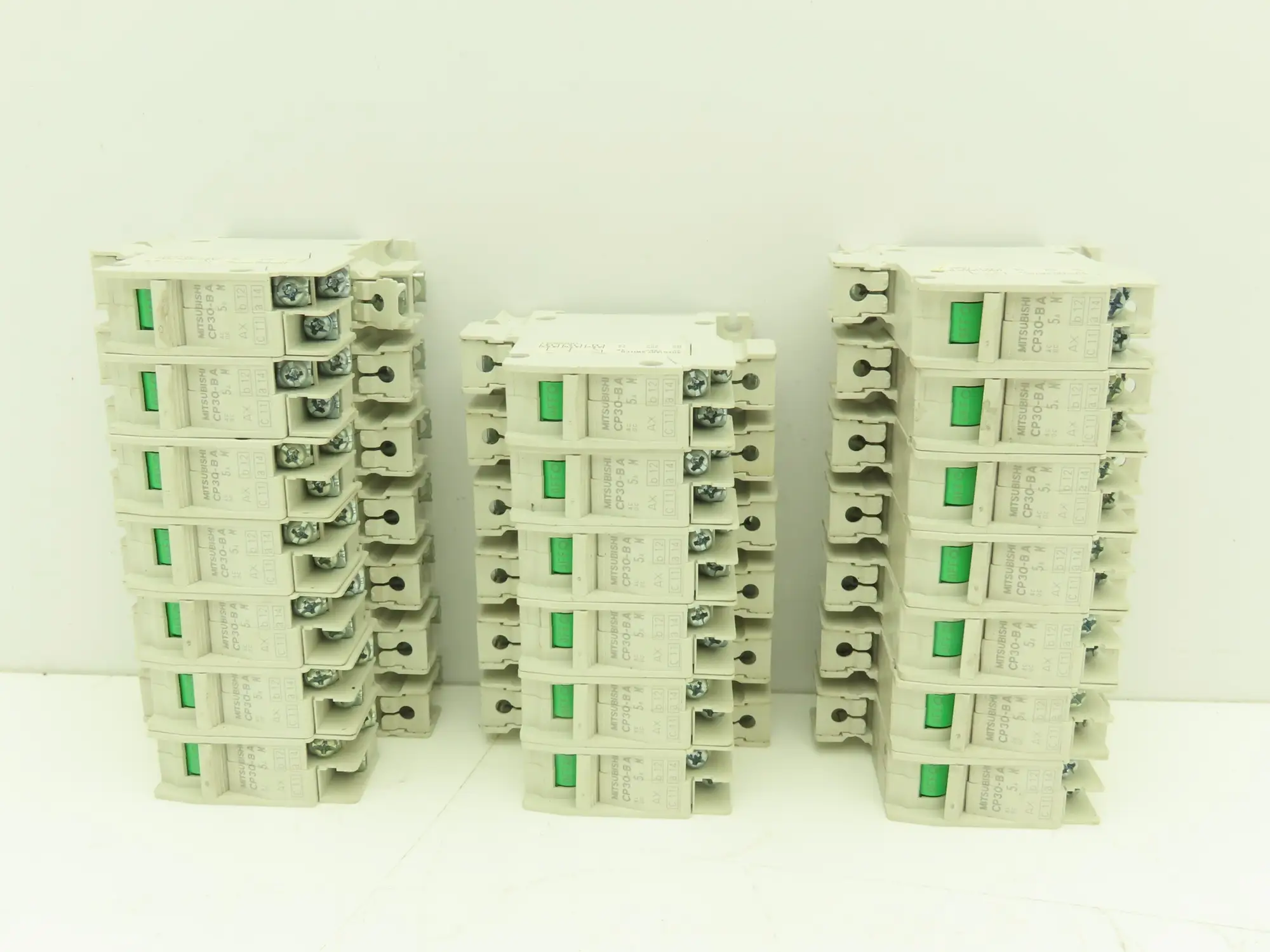 Mitsubishi Electric CP30-BA 5A Circuit Protector 1 Pole M Curve Lot of 20