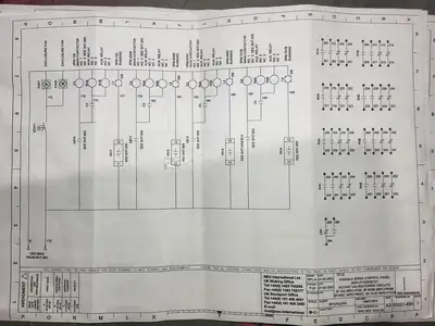 Variable Speed Drive Control Panel - Allen Bradley 1336 Plus II - 600V - Rotary Valve System - NEMA 12