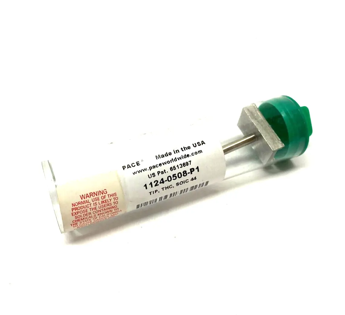 New | in-Stock Pace Removal Tip, SOIC 44, 0.516" x 1.120" for TD-100 Solder Gun Soldering Supplies Michigan US | Maverick Industrial Sales #1398050