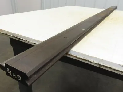Press Brake Die 64-15/16" Long 90° V 1/2" Tang 1-1/8" W 2-9/32" W