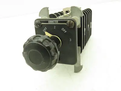 General Electric 16SB1CA15X2 Ammeter Control Rotary Switch SB1 Type