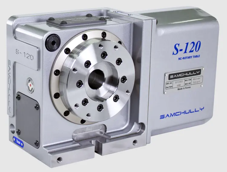 New | Build-to-Order SAMCHULLY S-120 Rotary Tables Texas US | Hillary Machinery 2 #68885